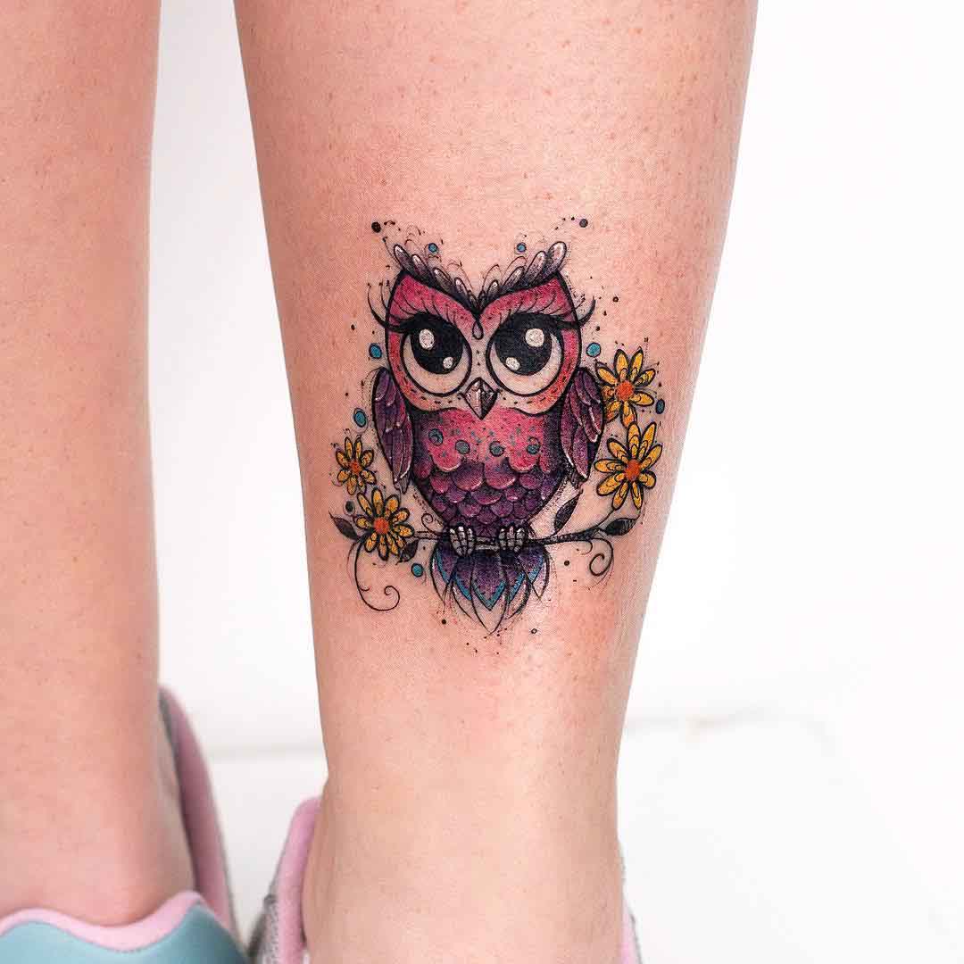 Ce reprezintă ideile drăguțe de tatuaj de picior de bufniță pentru femei