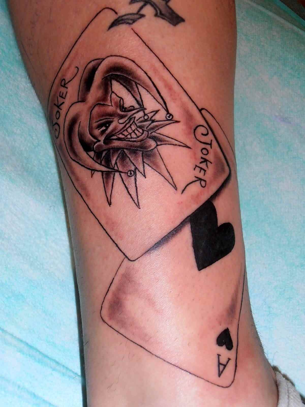 Carti de joc tatuaje cu tatuaje semnificative pe picior idei femei