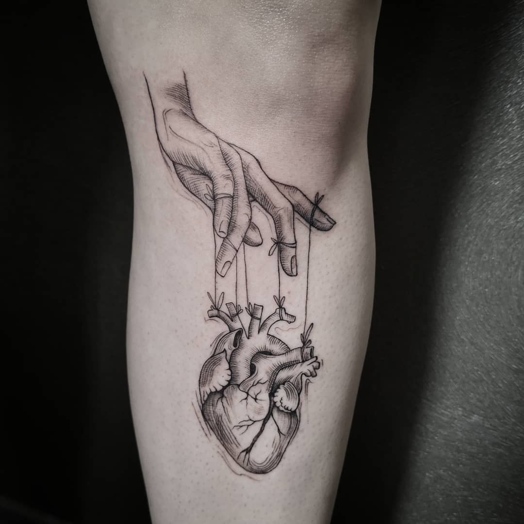 Simbolurile tatuajului și semnificația lor Inima design tatuaj antebraț