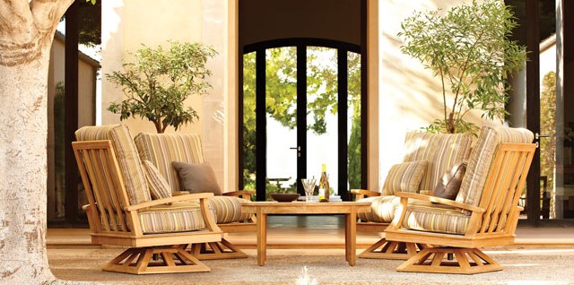 Mobilier de grădină scaune masă de grădină din tec modern Scaune masă de grădină din lemn de tec design modern