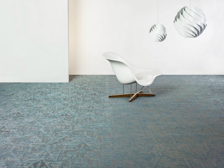 Covoare de vinil în albastru și gri Carpet-vinil-țesături-fibre-albastru-gri-SILENCE-PULSE-Bolon