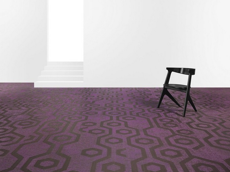 covoare din vinil țesute mov Carpet-vinil-țesături-fibre-geometrice-violet-CREATE-FIGURO-BOLON