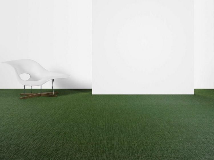 Mocheta din vinil și țesături de culoare verde solid Carpet-vinil-țesături-fibre-unicolor-verde-BOTANIC-IVY-BOLON