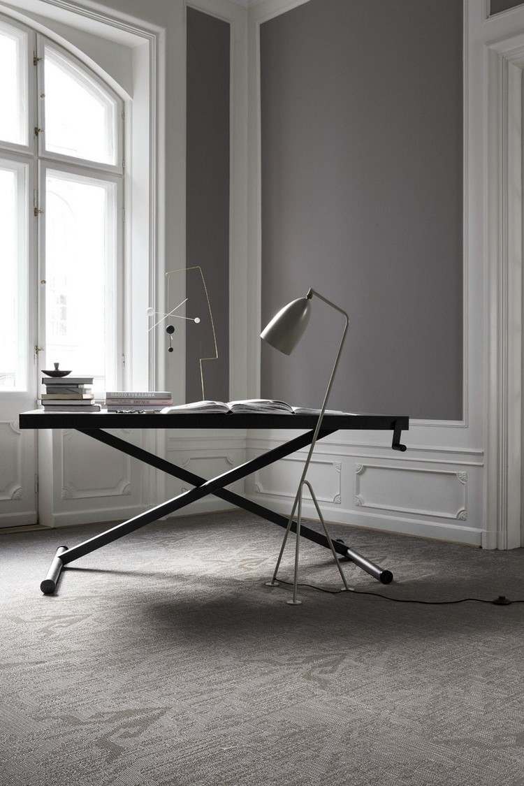 Pardoseli de vinil în taupe Carpet-vinil-țesături-fibre-taupe-SILENCE-VIBRATION-BOLON