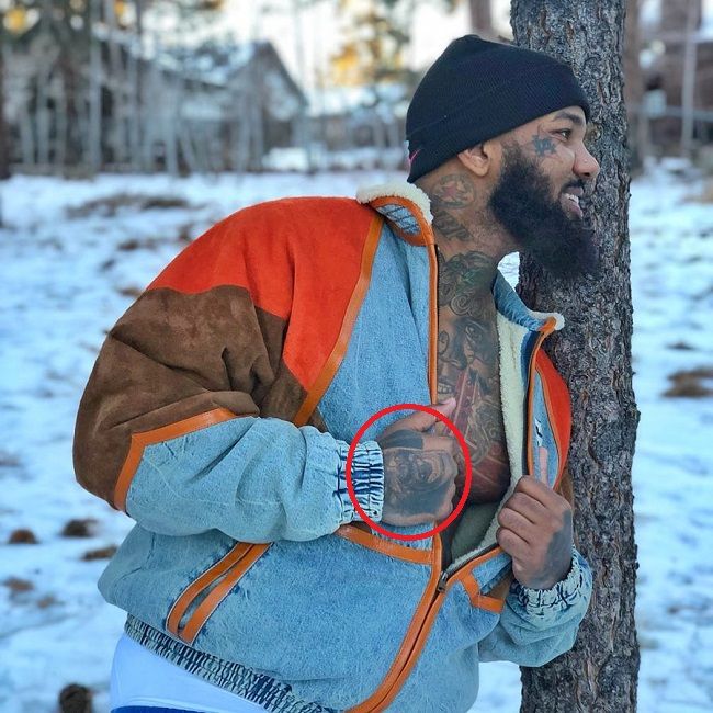 A tatuagem Game-Mike Tyson