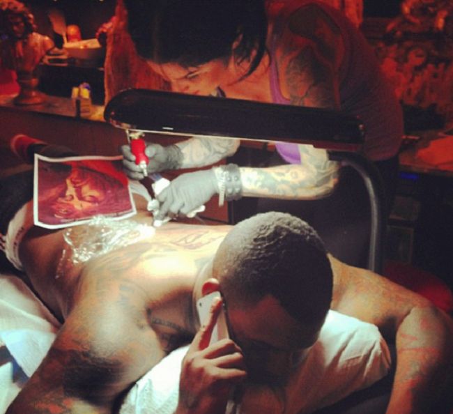 The Game-Jesus Tattoo