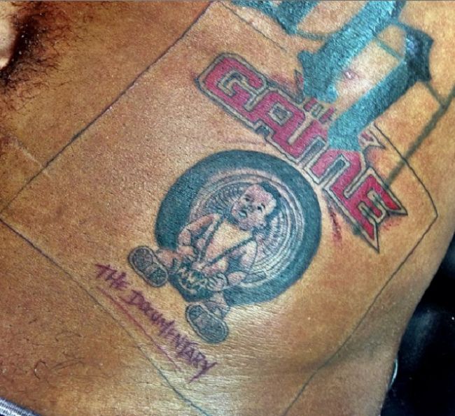 The Game-The documentary tattoo