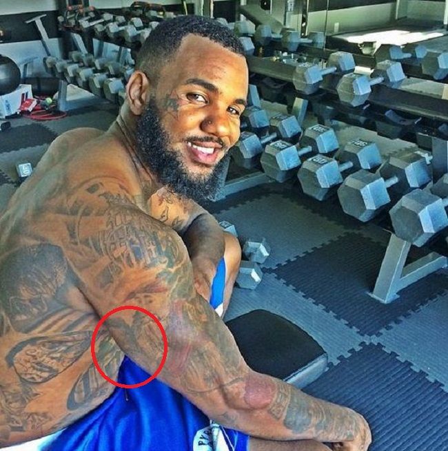 Tatuagem The Game-Malcolm X