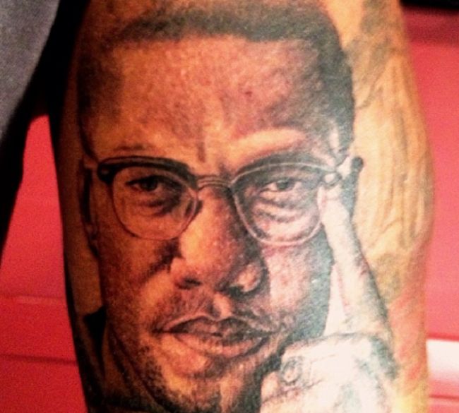 Tatuagem The Game-Malcolm X