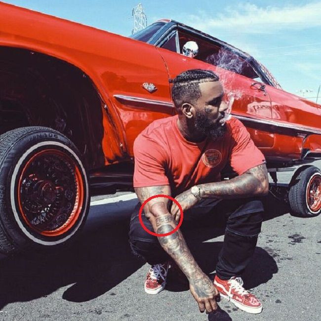 A tatuagem Game-Beef