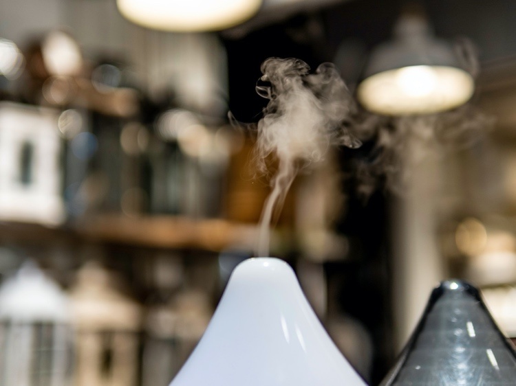 Uleiuri esențiale cu efecte antimicrobiene și antivirale ca purificatoare de aer