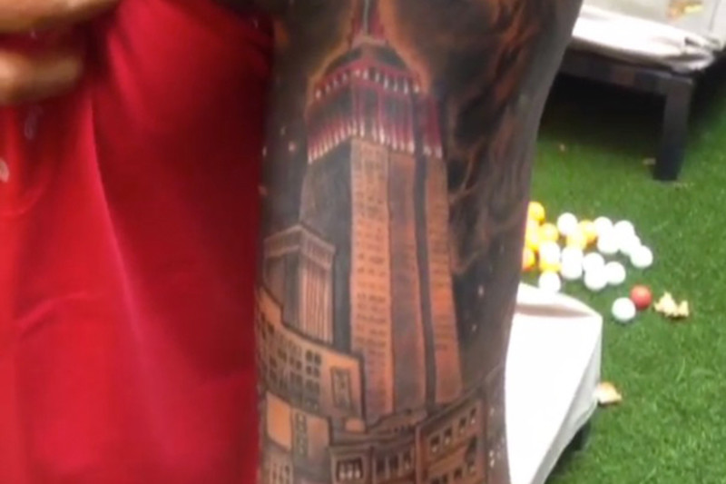 Tatouage de la ville de Thierry NY