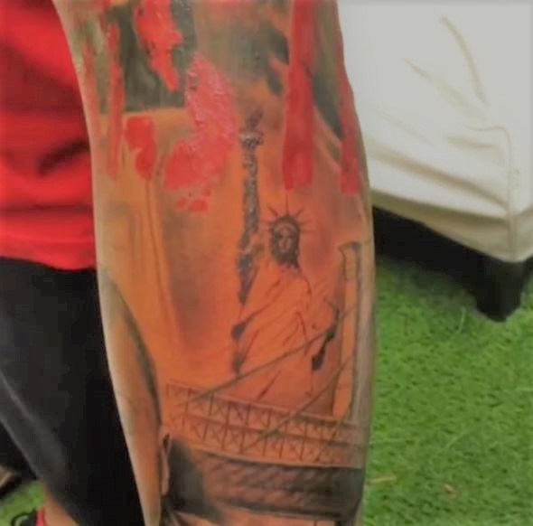 Tatouage Statue de la Liberté Thierry