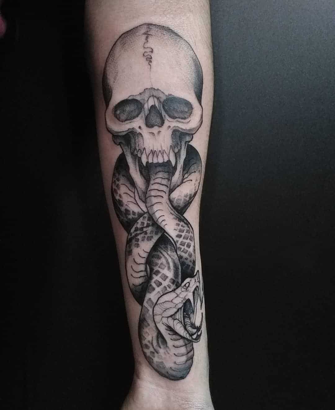 „Artsy Death Eater Tattoo Ink Black“