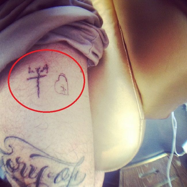 travis barker-dječja skica tetovaža