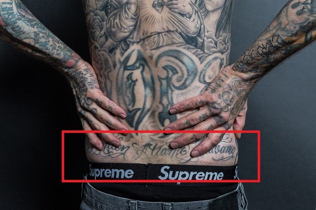 travis barker-dječje ime tetovaža