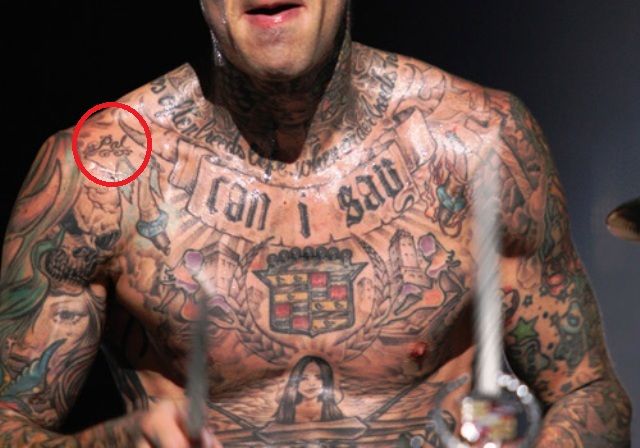 Travis Barker tetovaža Pal