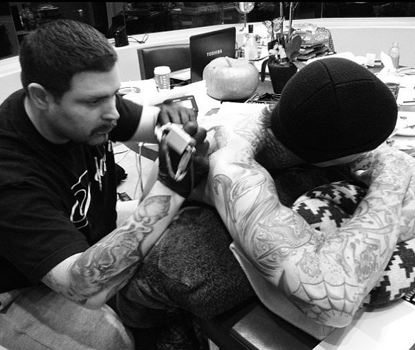 tetovaža travis barker-otac