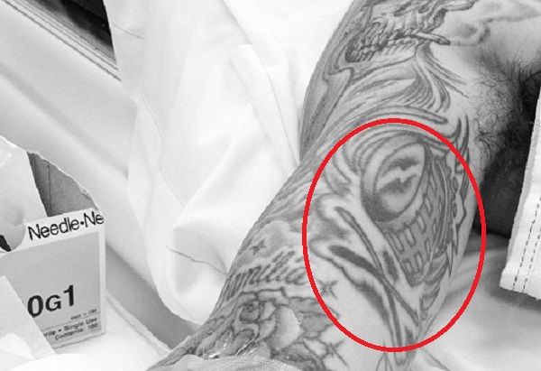 tetovaža travis barker-bubanj