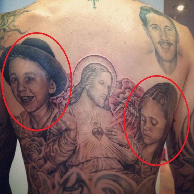 travis barker-dječja tetovaža