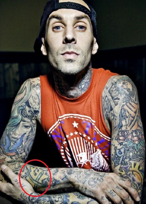 tetovaža travis barker-batak