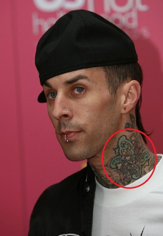travis barker-live fast die fun tattoo