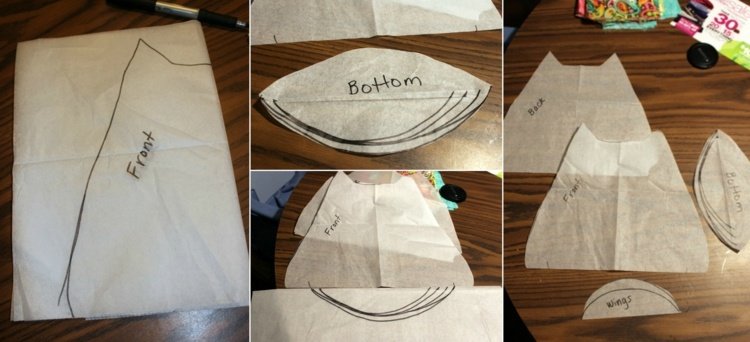 Șabloanele sunt utile pentru coaserea mai multor dintre aceleași articole ușă-dop-cusut-model-bufniță-șablon-instrucțiuni-bricolaj-proiect