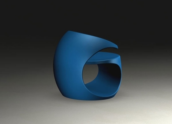 Fotoliu albastru Missix Proiectare mobilier design interior