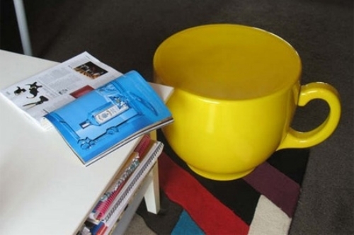 idei scaun designer formă neobișnuită ceașcă de cafea galbenă idei pentru scaun de designer formă neobișnuită ceașcă de cafea galbenă