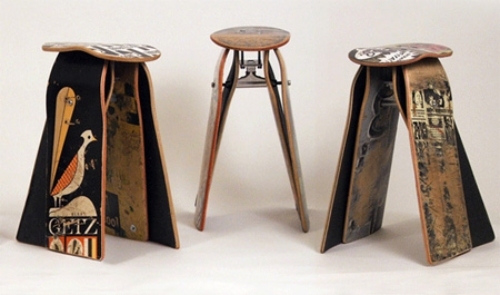 idei scaun design formă neobișnuită mobilier skateboard idei pentru designul scaunului formă neobișnuită mobilier skateboard
