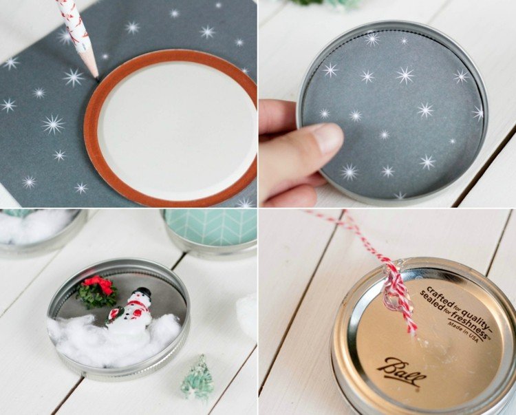 Upcycling pentru Crăciun - proiectarea de imagini în capacul cutiei pentru remorci