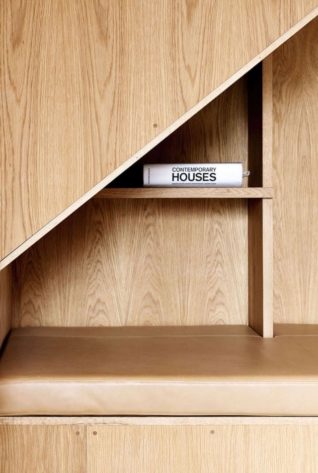 Scară cu rafturi încorporate idei de spațiu de depozitare Scară cu spațiu de depozitare încorporat pentru rafturi