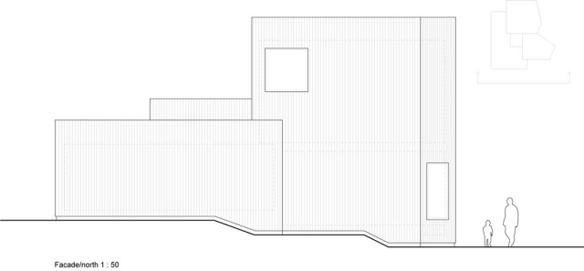 Vedere laterală a Villa-Wienberg Architects Vedere laterală a Villa aarchus Danemarca-Wienberg Architects