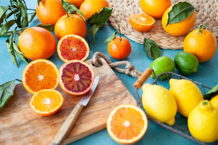 vitamina C alimente lămâie portocale și grapefruit