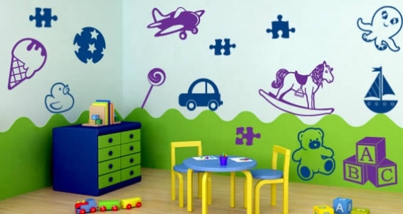 decalcomanii de perete amuzante-pentru camere pentru bebeluși decalcomanii de perete amuzante-pentru idei de cameră pentru bebeluși