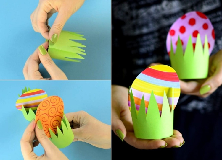 Realizați decorațiuni de masă cu copii mici de Paște