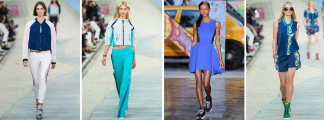 îmbrăcăminte sport femei trendy culori de vară-2014 adidași turcoaz