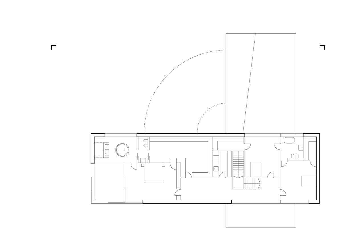vedere albă și gri de sus a planului