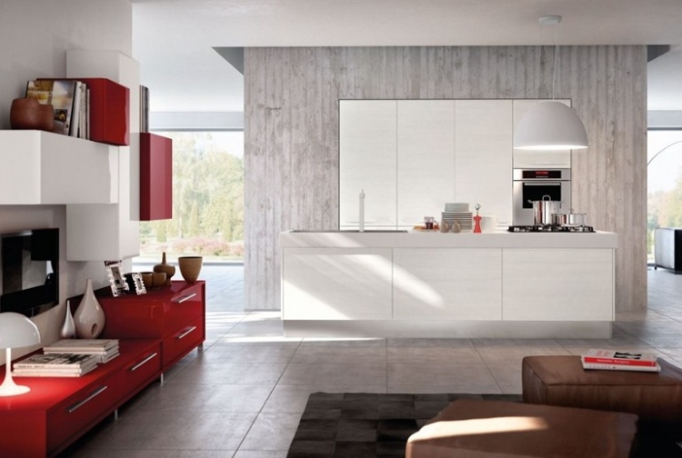 bucătărie albă modernă în panou din spate alb lucios MARTINA modern-white-kitchen-in-high-gloss-kitchen-island-insul-back-plate-plate-MARTINA