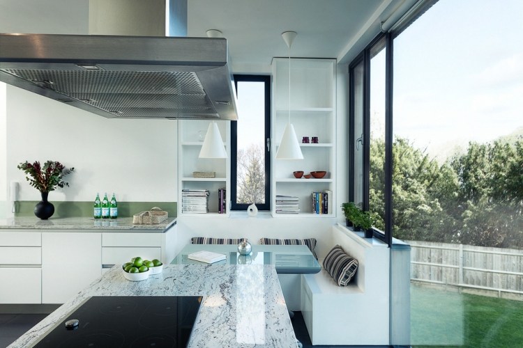 mobilier-alb-bucatarie-usi-fara-manere-fronturi-moderne
