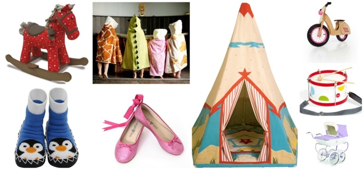 cadouri de Craciun pentru copii cort indieni balansoar balerina tambur