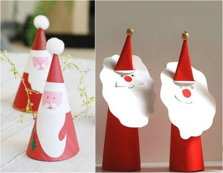 copii tineri hârtie de Crăciun Moș Crăciun