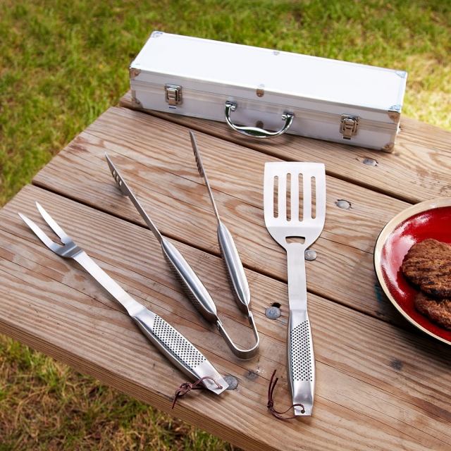 accesorii bucătărie grădină practică set grătar oțel inoxidabil accesorii bucatarie gradina Set gratar inox