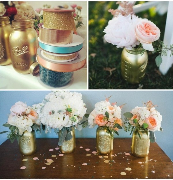 Sticlele sau borcanele de zidărie sunt o soluție bună Ideea-chic-nunta-economie-bani-pahar