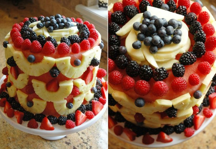 Idee cu ananas și fructe de pădure pentru un desert sănătos