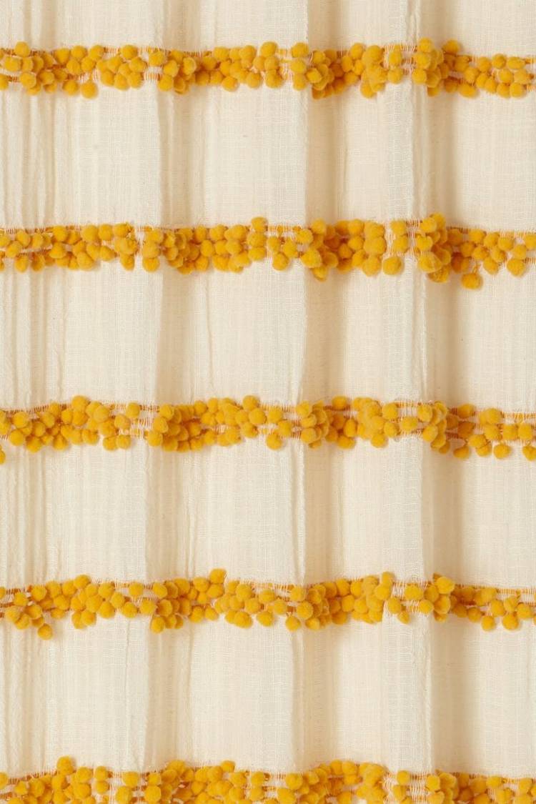 Decorați cu pânză de in și bobble decora-apartamentul-idee-bricolaj-galben-bobble-panglica-bijuterii-anterioare