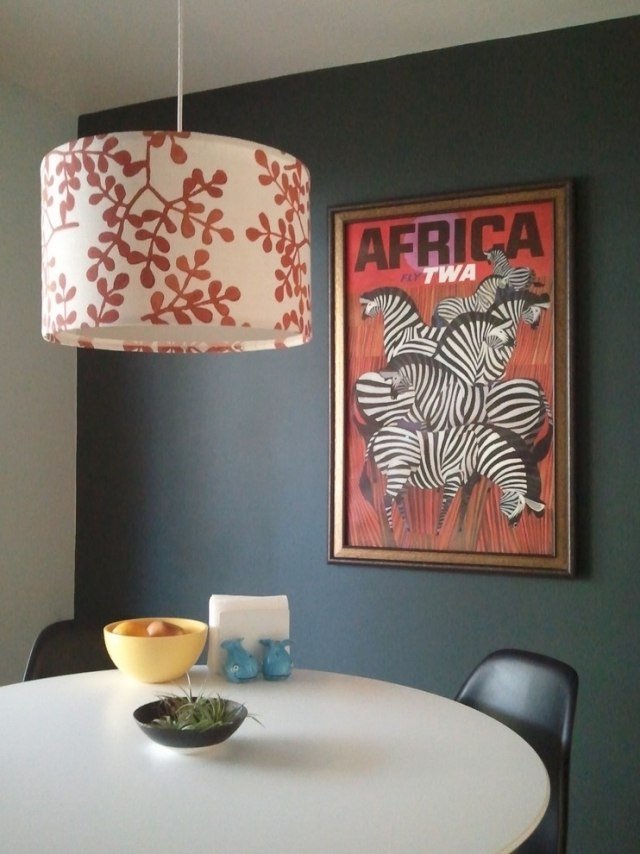 Decor de perete în stilul african-zebre-perete vopsit în negru Decorațiuni de perete-idei-în-stiluri-africane-negre-pictate-de-perete-zebre