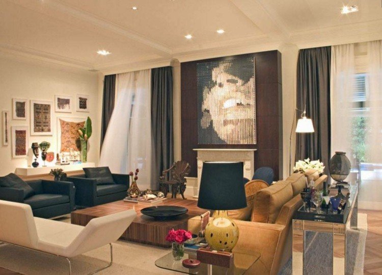 sufragerie-perdele-perdele-gri-alb-negru-fotoliu