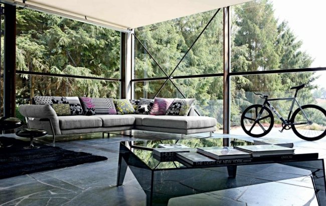 bicicletă de covor de masă neagră