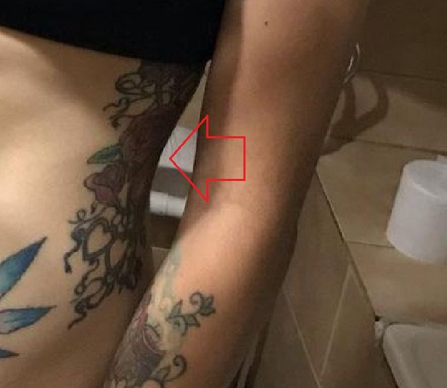 Liemens tatuiruotė Yenny Acuna